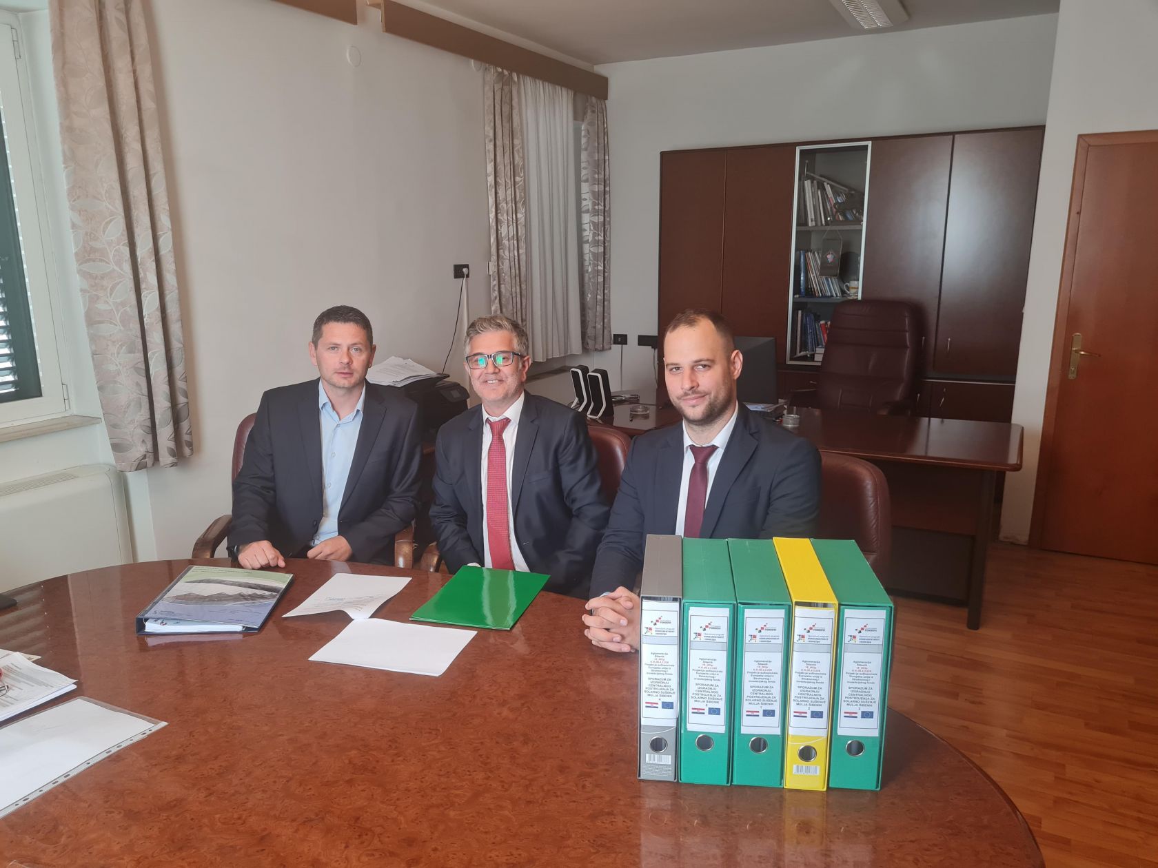 Potpisan sporazum o izvođenju radova na izgradnji centralnog postrojenja za solarno sušenje mulja Šibenik